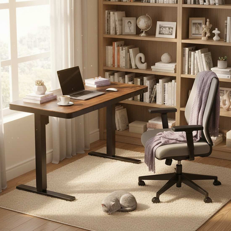 Elektryczne biurko 120x60 SPE-B128BR Astrid Outlet A+