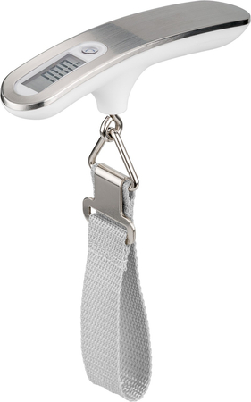 Cyfrowa waga bagażowa goobay 50kg srebrna