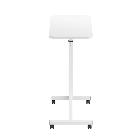 Buddy 02 Lite verstellbarer Trolley-Tisch Weiß