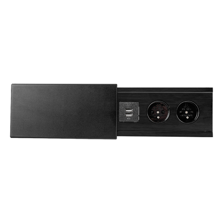 Gniazdo blatowe rozsuwane Spacetronik SPS-S24B COMPACT