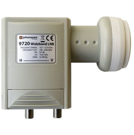 LNB Konwerter Wide Band Johansson 9720