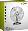 Wentylator biurkowy 12" Goobay 40W metalowy chromowany