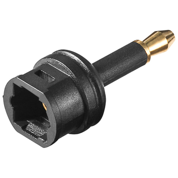 Toslink-Adapter - Mini-Toslink-Stecker Goobay