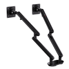 Uchwyt na 2 Monitory SPAF120B | Ergonomia i Porządek na Biurku