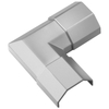 Narożnik łącznik do listw aluminiowych goobay 33mm - srebrny