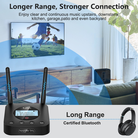 B06TX Plus-Sender Bluetooth 1Mii aptX - zdjęcie 2