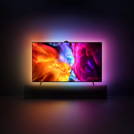 Spacetronik Glow Three 75 Zoll TV-Hintergrundbeleuchtung