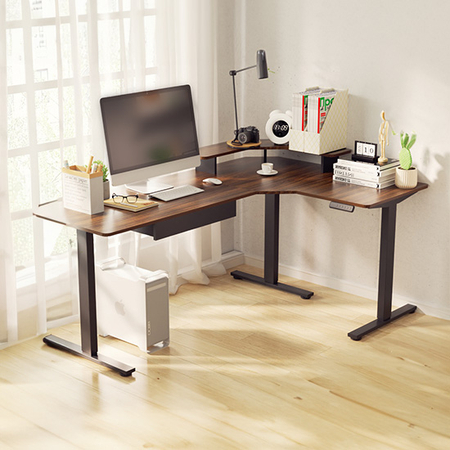 Elektryczne biurko Spacetronik Loris 124BM 180x120 Outlet B-