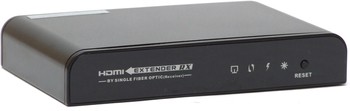 HDMI-zu-Glasfaser +IR-Signalwandler-Empfänger