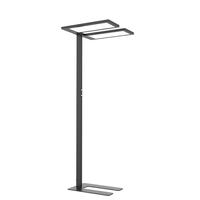 Podwójna lampa podłogowa LED GLOW D24 Pro Czarna