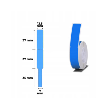 Niimbot D Serie Etiketten 12x40 mm 160 Stück weiß