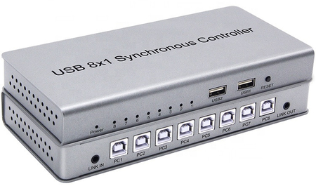 Przełącznik Switch KVM USB 8/1 Spacetronik SPU-81SW PRO
