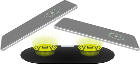 Ładowarka indukcyjna PODWÓJNA Goobay 10W QuickCharge