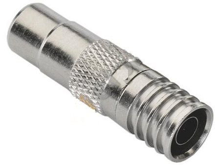 F-Stecker gecrimpt HQ 70mm - Packung mit 10 Stück - zdjęcie 2