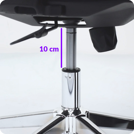 Ergonomiczny fotel do biura - REGULACJA 3D - Spacetronik SPC-BARRY-00