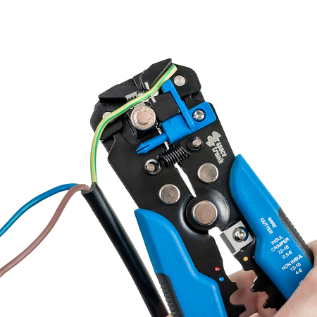 Zaciskarka ściągacz izolacji Spacetronik CP-S108