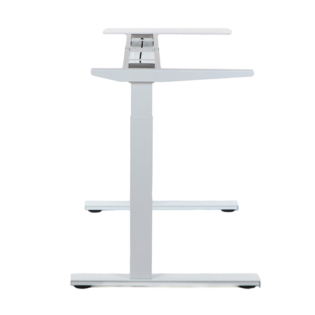 Elektryczny stelaż biurkowy Spacetronik SPE-252W USB biały