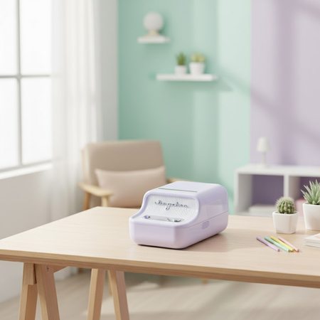 Drukarka etykiet Niimbot B21 PRO fioletowa