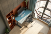 Blat MDF malowany proszkowo 180x80x2.5 Arctic Bree