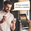 Inteligentny cyfrowy wizjer do drzwi  z kamerą WIFI i czujnikiem ruchu smart home Spacetronik SL-DB20 Smart Life Tuya OUTLET
