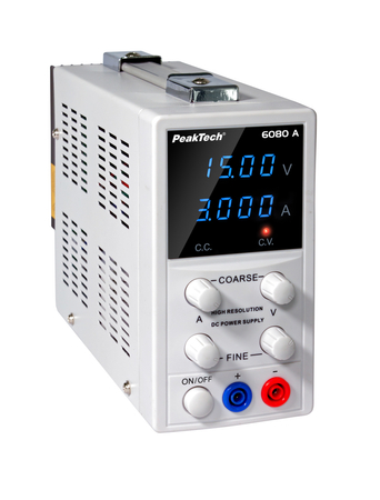 Labornetzteil 45W 15V 3A PeakTech 6080A