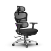 Ergonomiczny fotel Spacetronik LUMBO 44 Czarny