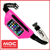 Sportowa saszetka nerka na telefon MOC Waist Bag pink