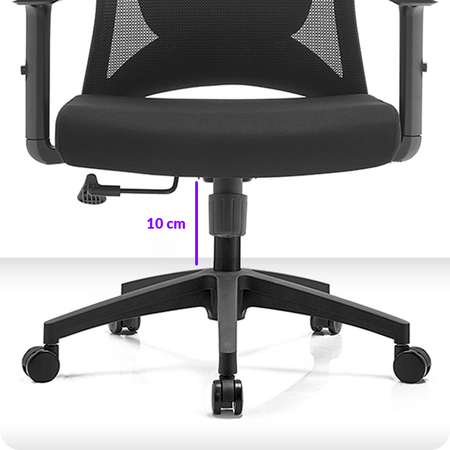 Regulowany, ergonomiczny fotel do biura Spacetronik SPC-ABEL-20 OUTLET