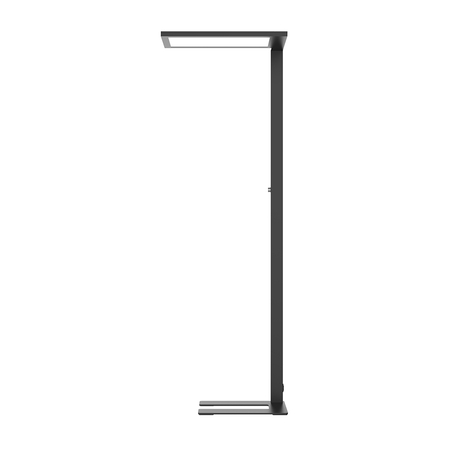 Lampa stojąca biurowa LED GLOW D24 9600 lm Czarna