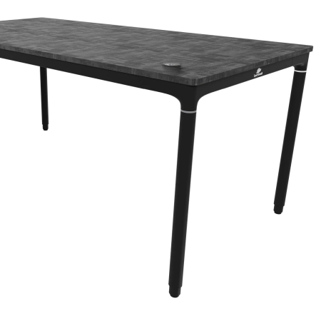 Elektryczny stół podnoszony Spacetronik 160x80 czarny SPE-O424B OUTLET
