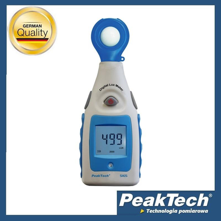 PeakTech 5165 Digitales Lux-Messgerät