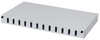 Schaltschrank 19" 1U 12xSC Duplex Grau Fest
