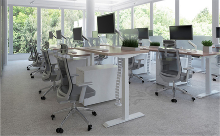 Elektryczny stelaż biurkowy Spacetronik SPE-204B