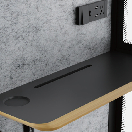 Mobilna kabina akustyczna Spacetronik SPE-POD02BB