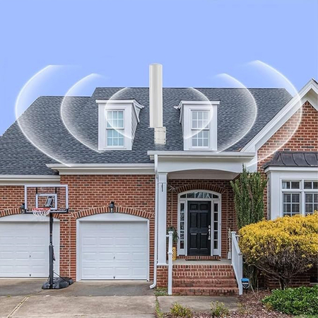 Antena dookólna 2x9dBi 4G 5G OMNI SMA biała - zdjęcie 2