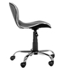 Ergonomiczny taboret krzesło kosmetyczne Spacetronik Binary Szary
