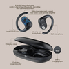 Bezprzewodowe słuchawki OWS kostne LDNIO T07 z Bluetooth 5.3, Redukcja Szumów, Etui 500mAh, białe