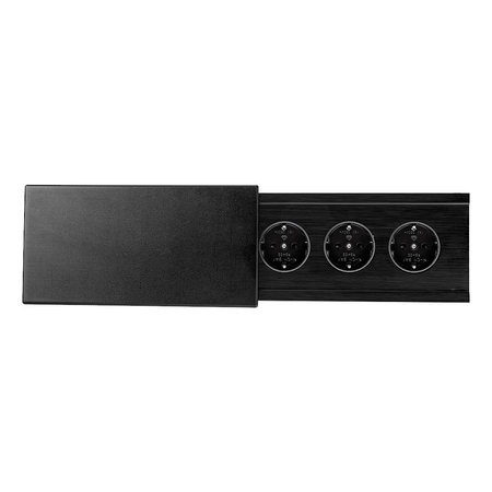 Gniazdo chowane w blat Spacetronik SPS-S33B V2 COMPACT