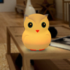 Duża Sowa Big Owl Silikonowa Lampka Nocna Dla Dzieci Pilot USB-C LED RGB SP-LN01XL