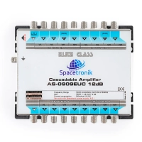 Wzmacniacz SAT 9x9 OUTLET Spacetronik AS-0909EUC 12dB +PA12F