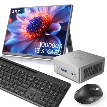 Minisforum UM870 Slim Ryzen 7 - Zestaw -10% z ekranem