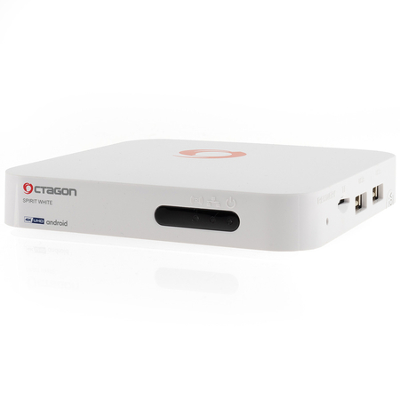 OCTAGON SPIRIT WHITE 4K UHD Android TV Box IPTV