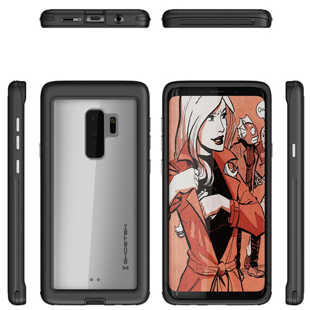 Atomic Slim Samsung Galaxy S9 Plus Gehäuse schwarz - zdjęcie 2