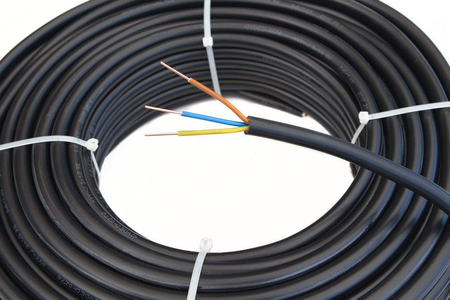 Elektrisches Erdungskabel YKY 3x15 06/1kV 25m - zdjęcie 2