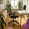 Ergonomiczny fotel Spacetronik LUMBO 33 Czarny