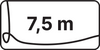 7,5m