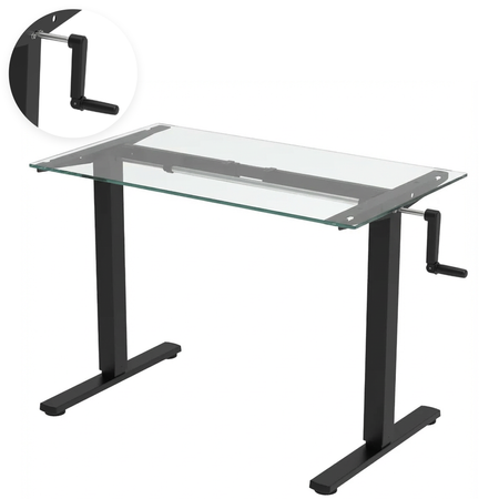 Stelaż Biurkowy Regulowany Manualnie SPE115MB z regulacją wysokości