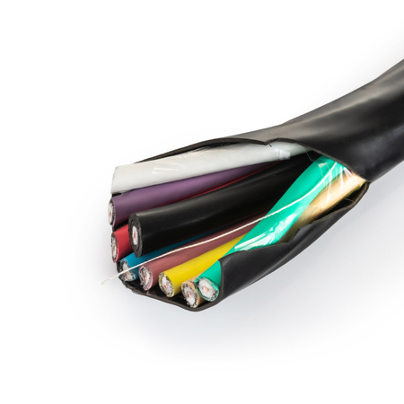 Kabel koncentryczny 9 w 1 9x RG6 1.13 CU RE-9xRG6CUB - 1mb - zdjęcie 2