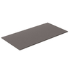 Universal-Schreibtischplatte 138x80x18cm Titan silber