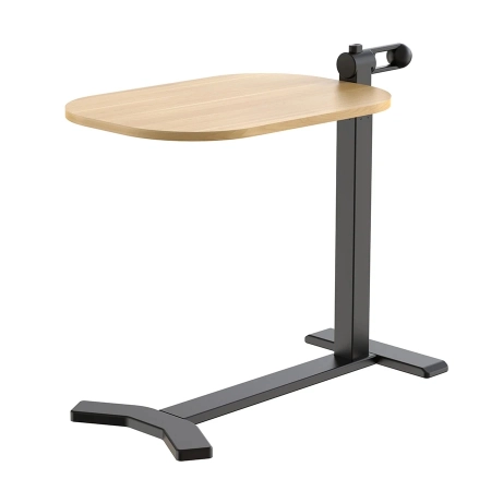 Zestaw wypoczynkowy fotel Spacetronik Flax 04M zielony + stolik regulowany BUDDY